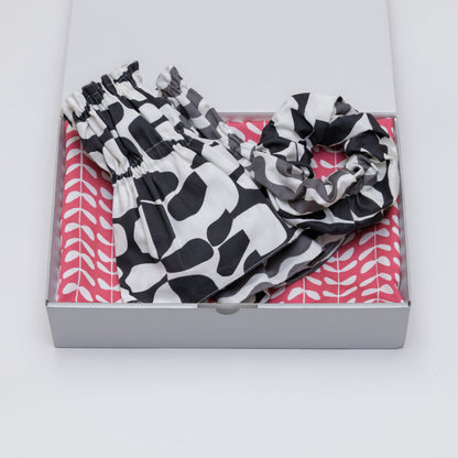 アームカバー＆キッチンクロス＆シュシュ セット