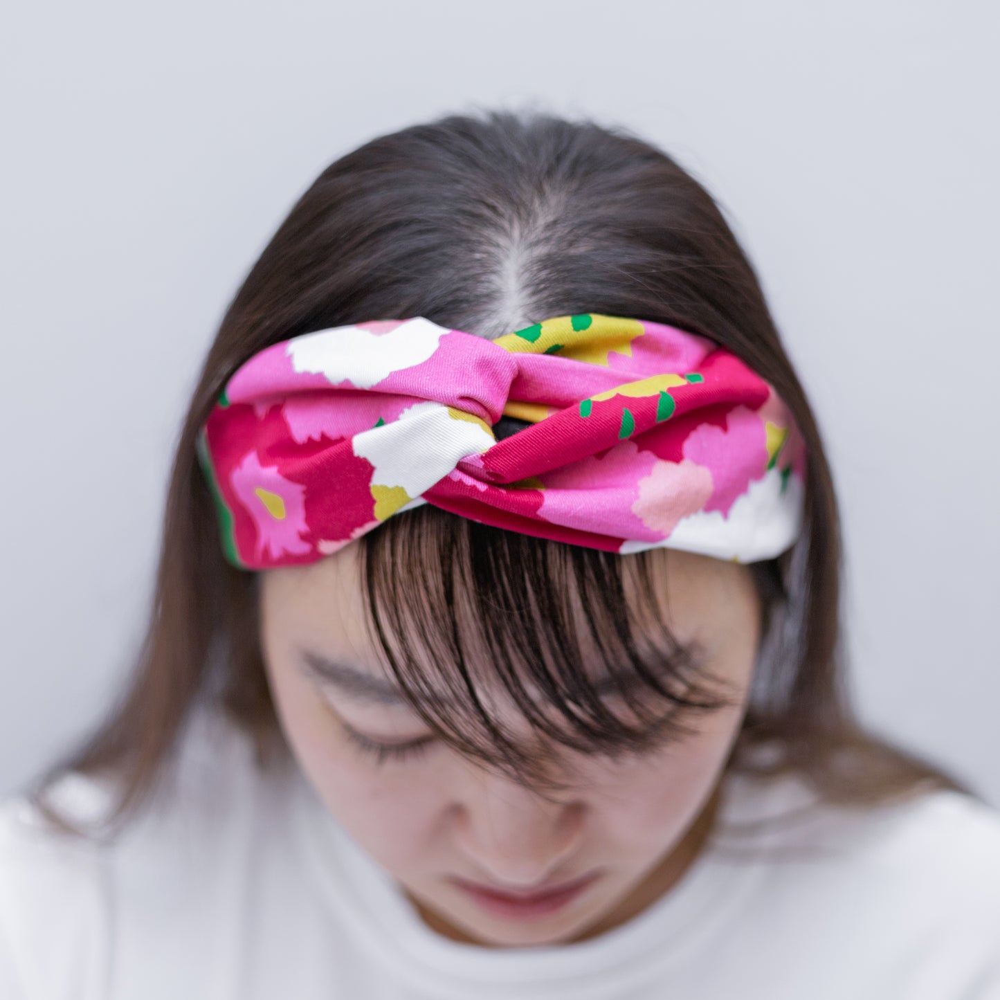 クロスヘアバンド＆シュシュ セット