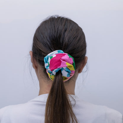 クロスヘアバンド＆シュシュ セット